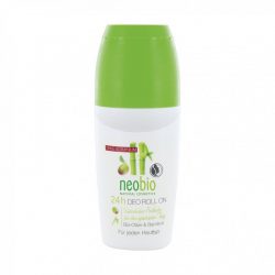 Дезодорант шариковый Neobio24 часа био-олива и бамбук