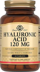 Солгар Гиалуроновая кислота 120мг №30 таблетки