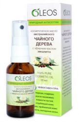 ОЛЕОС/OLEOS Австралийского чайного дерева косметическое масло с эфирным маслом эвкалипта спрей 30мл