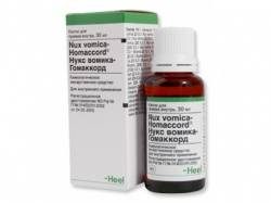 Нукс вомика гомаккорд капли 30мл