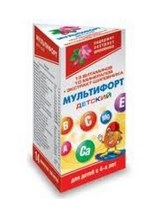 Мультифорт детский №14 шип.таблетки