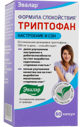 Эвалар Формула спокойствия Триптофан №60 капсулы