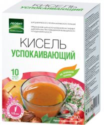 Леовит кисель успокаивающий №10 пакетики
