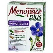 Менопейс плюс 577мг №28 капсулы + 940мг №28 таблетки