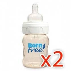Борн Фри бутылочка ПЭС 160мл 2шт