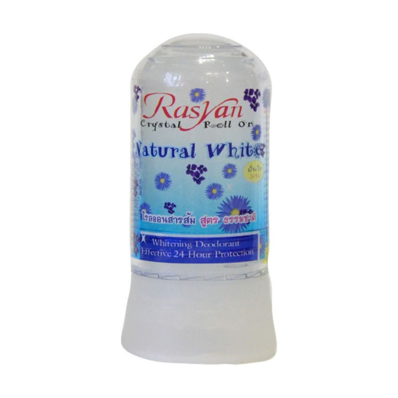 Дезодорант-кристалл RasYan натуральный белый