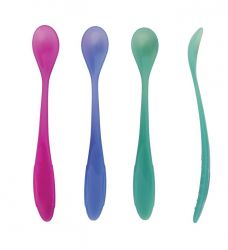 Мир детства ложечка для кормления термочувствительная 4+