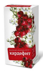 Фиточай Алтай №27 кардефит 2г №20 фильтр-пакеты