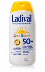 Ладиваль молочко солнцезащитное детское SPF50+ 200мл