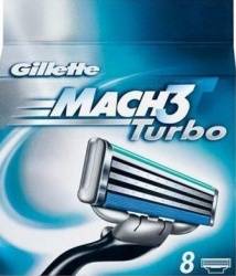 Джилет Mach 3 Turbo кассеты 8шт