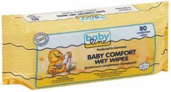 Бебилайн салфетки влажные Комфорт №80