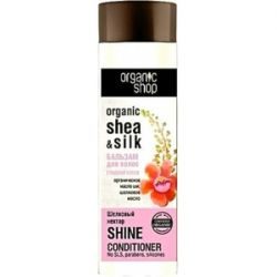 Органик Шоп бальзам для волос шелковый нектар 280мл
