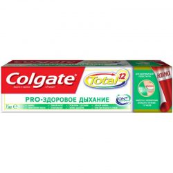 Зубная паста Colgate TOTAL PRO здоровое дыхание 75мл