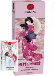 Канпо гель для интимной гигиены Shusei для женщин 200мл + презервативы Original оригинальные 12шт белая упаковка