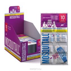 Москитол Профессиональная защита от комаров пластины №10