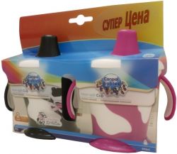 Канпол беби поильник-непроливайка Коровка