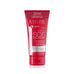 Питательный крем для рук Eveline extra soft SOS для очень сухой кожи