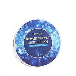 Крем для лица ночной DEOPROCE восстанавливающий