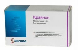 Крайнон (прогестерон 8%) гель вагинальный 1