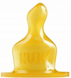 Нук соска Антиколиковая с воздушным клапаном латексная для чая с очень малым отверстием р.2