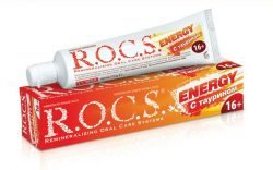 Рокс паста зубная Energy с таурином 74г