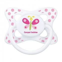 Пустышка силиконовая Canpol симметричная 18+ Summertime
