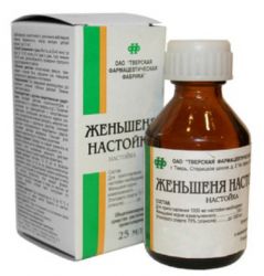 Женьшень настойка 25мл фл