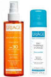 Урьяж БАРЬЕСАН SPF30 сухое масло спрей 200мл+термальная вода 50мл