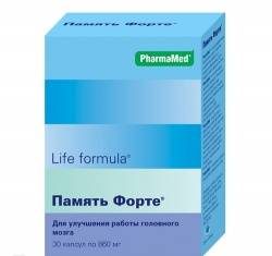 Лайф Формула Память Форте №30 капсулы
