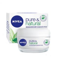 Нивея визаж пуре енд натураль крем увлажняющий дневной для нормальной кожи 50мл (81184)