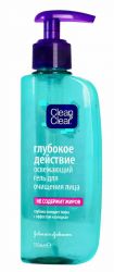 Клин энд Клиа глубокое действие гель для очищения лица освежающий 150мл