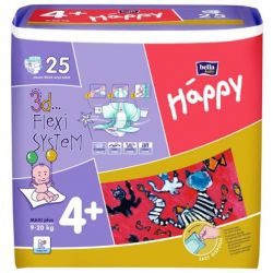 Хэппи подгузники (9-20кг) maxi plus 25шт