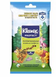 Клинекс салфетки влажные антибактериальные Disney 10шт