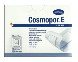 ХАРТМАНН/HARTMANN Космопор Е повязка стерильная послеоперационная 10x8см 10шт