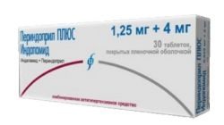 Периндоприл плюс индапамид 4мг + 1