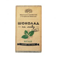 Шоколад На Меду 70% какао Мятный 90г