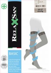 Релаксан чулки Stay-up на резинке 70den р.2 черный