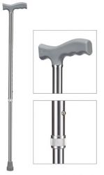 Трость WR-411 серебро