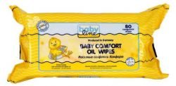 Бебилайн салфетки масляные Комфорт 80шт