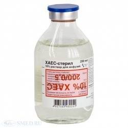 Хаес-стерил 10% 250мл №10 фл.