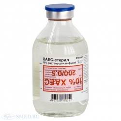 Хаес-стерил 10% 250мл №10 фл.