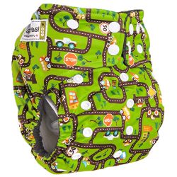 Глориес многоразовый подгузник PREMIUM Город 3-18кг+2 вкладыша