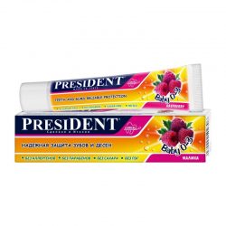 Детская зубная паста President 0+ Baby карамель