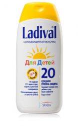 Ладиваль молочко солнцезащитное детское SPF20 200мл