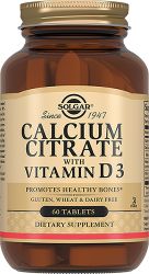 Солгар Цитрат кальция с витамином D3 №60 таблетки