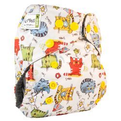 Глориес многоразовый подгузник OPTIMA Котята 3-15кг+2 вкладыша