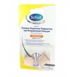 Шолль подушечки гелевые защитные при искривлении пальцев 2шт
