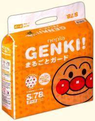 Непиа подгузники genki n78 (4-8кг)