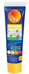 Сан пауэр крем защитный для детей spf-30 100мл