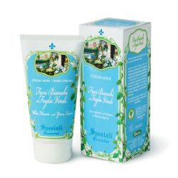 Дербе/Derbe Крем для рук Белые цветы и зеленые листья 75мл